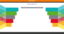 Desktop Screenshot of boxberg-gotha.de